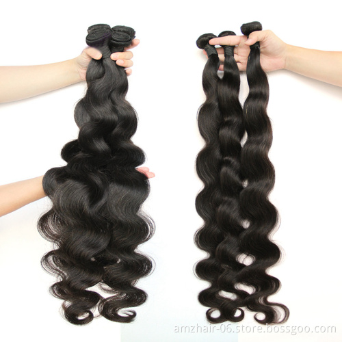 Body Wave Human Hair Bundles Cheap Wholesale Brazilian Cuticle Aligned Remy Human Hair Double Weft Hair Extension Vendor